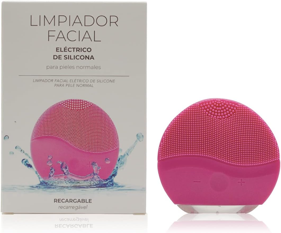 Electric Silicone Facial Cleanser Massage Brush for Face Routine and Skincare Anti-Aging Softens Skin and Firming Waterproof